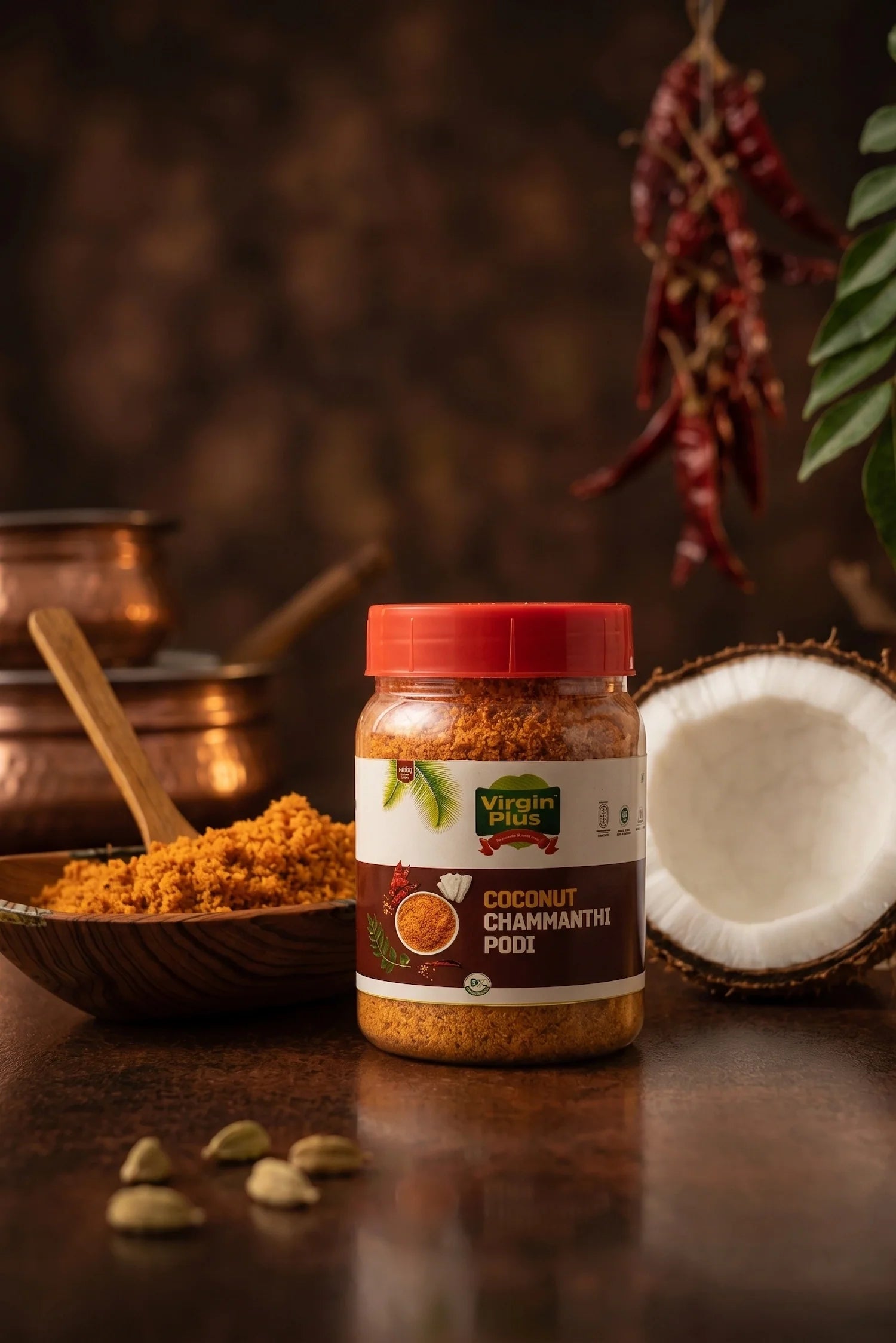 VIRGIN PLUS COCONUT CHUTNEY POWDER