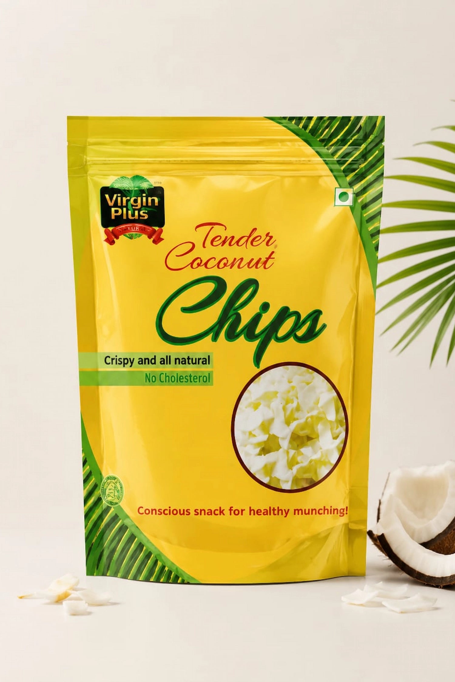 VIRGIN PLUS TENDER COCONUT CHIPS