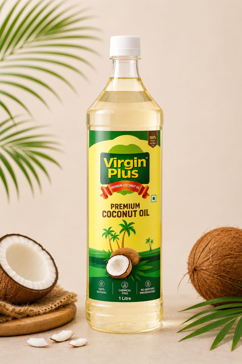 VIRGIN PLUS PREMIUM COCONUT OIL
