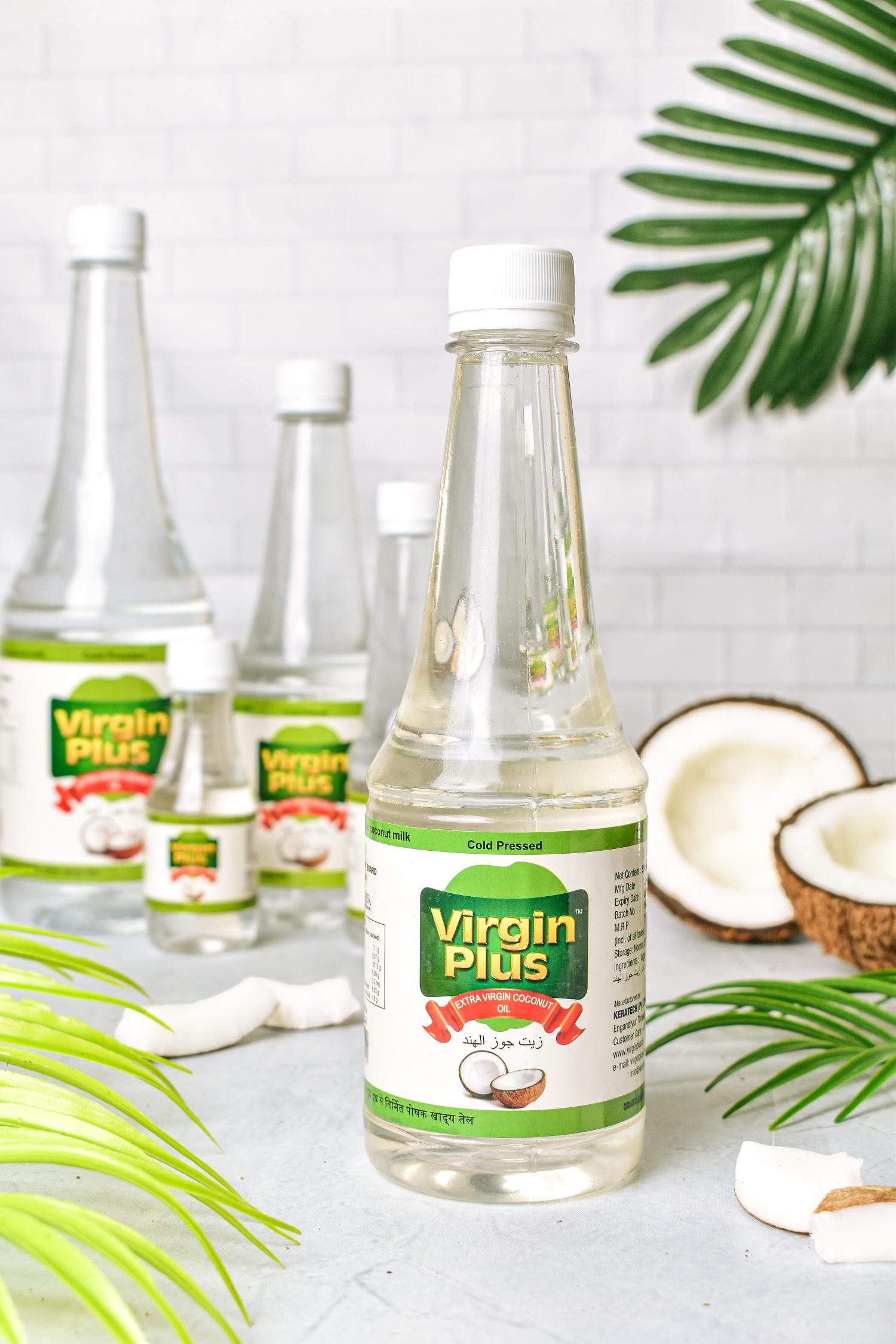 VIRGIN PLUS EXTRA VIRGIN COCONUT OIL (500 ML)